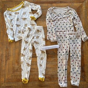 Kyte baby oat Polka Dot and monarch Print 18-24 Pajama Sets